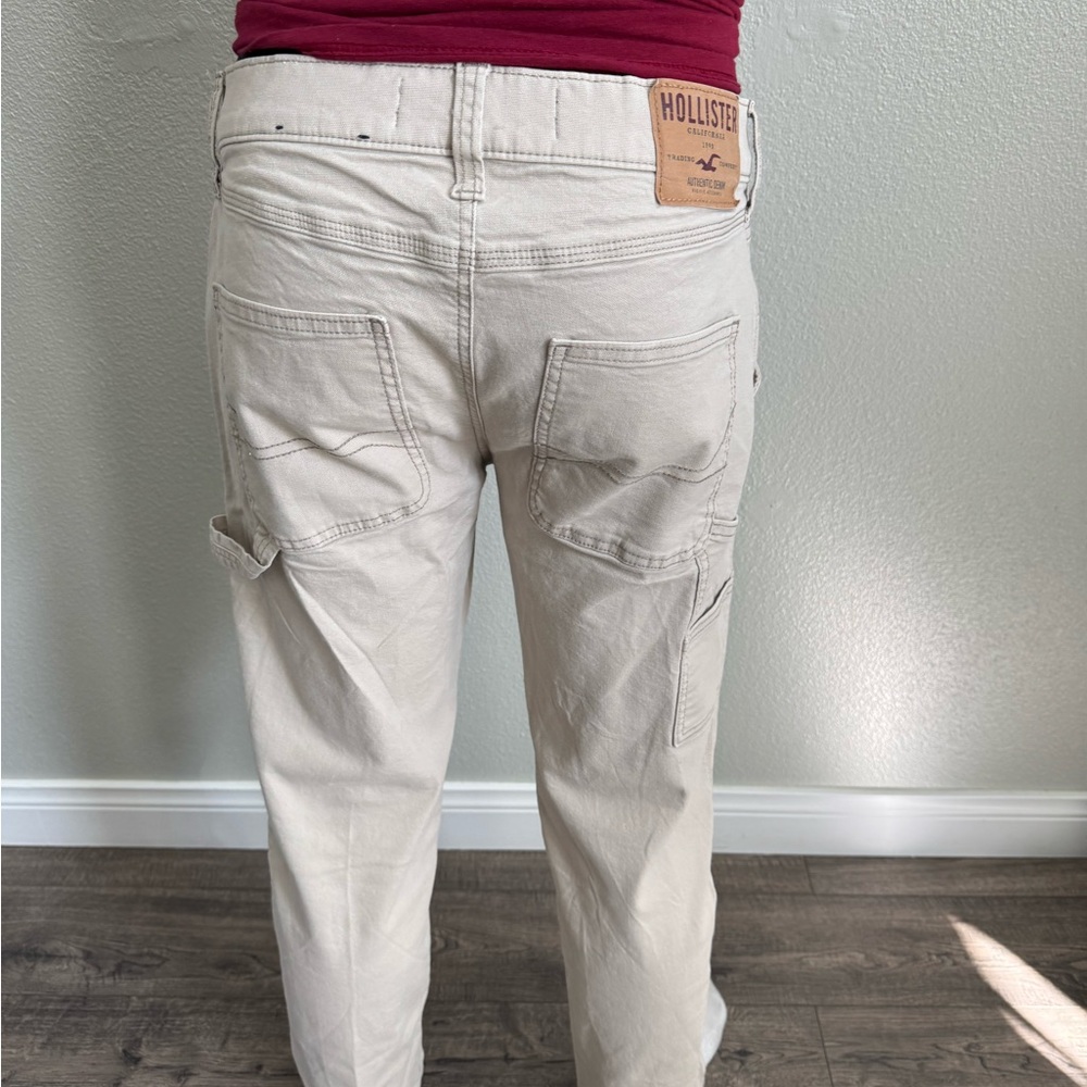 Hollister Beige Cargo Pants